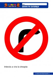 023 - Semne de circulatie pentru copii