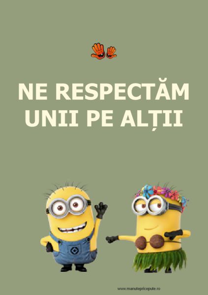 clasa minionilor - regulile clasei