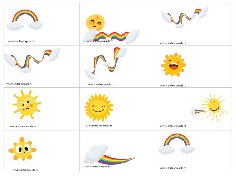 Clasa curcubeu – ecusoane